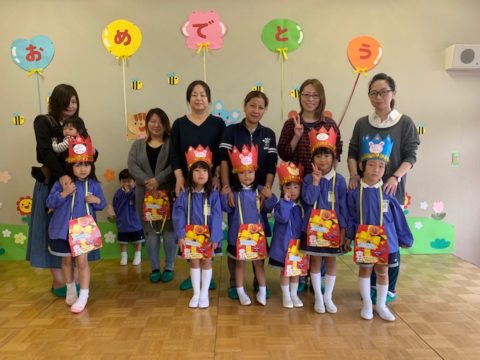 4.５月生まれお誕生会