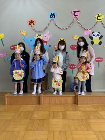 4.5月生まれ誕生会