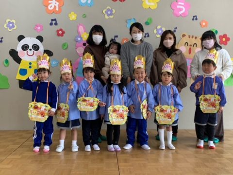 12.1月生まれお誕生会