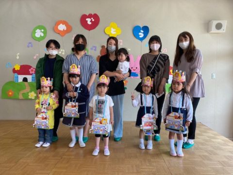 4・5月生まれお誕生会