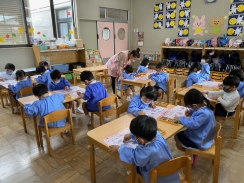 りすぐみ✏️はじめてのせん