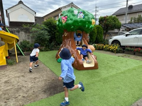 【りす】戸外遊び🌤