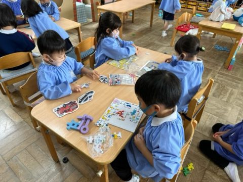 【りす】室内遊び☔️