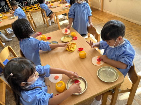 【りす】千歳飴袋製作✂️