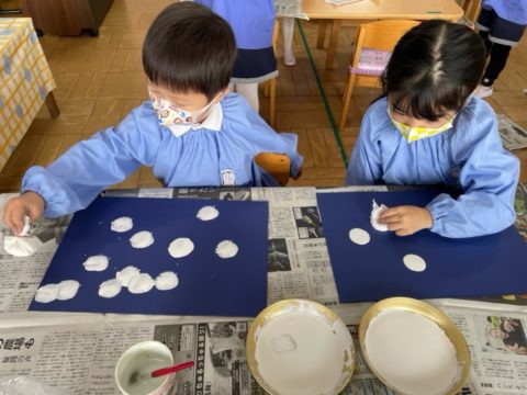 うさぎぐみ🐰〈クリスマス製作🎄〉