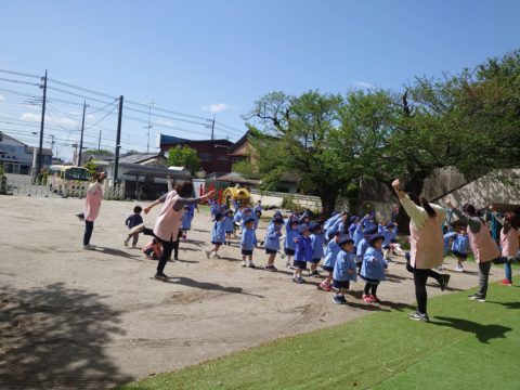 みんなでアンパンマン体操🤸