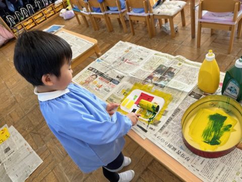【ぱんだ】作品展制作の様子